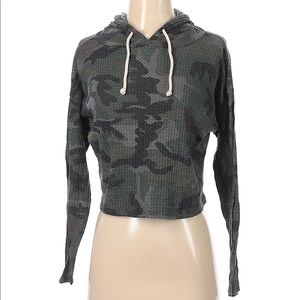 Caution to the Wind Camouflage Pullover Hoodie